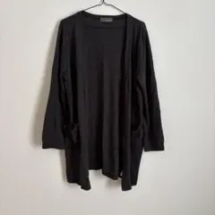 BLUE STRIVE ダークグレー カーディガン