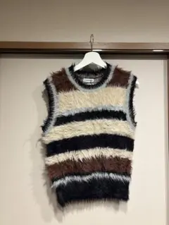 LAGUAGEM ラグアジェム　ベスト　シャギーニット