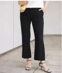 Deuxieme Classe Cropped pt クロップド　パンツ　黒