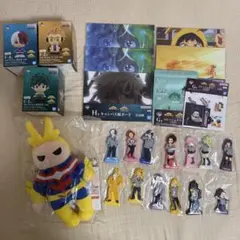 ヒロアカ 一番くじ E賞 オールマイトサウンドぬいぐるみ F賞 ソフビ 他下位賞