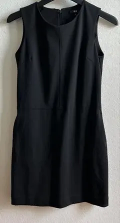 ユニクロ UNIQLO ポンチノースリーブワンピース　Ｓサイズ