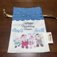 Duffy 巾着袋 Winter Twinkling Town