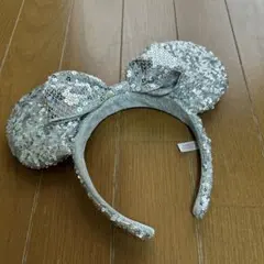 ミニーマウス　スパンコール　カチューシャ