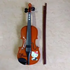 【動作確認済・弓付き】ハローキティ ひけちゃうバイオリン パイロット おもちゃのサムネイル