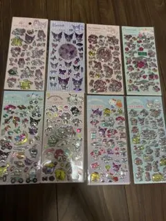 キャラクターシール オーロラシール　サンリオ　3D クロミ　マイメロ　キティ