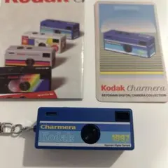 Kodak Charmera キーチェーンデジタルカメラ1987 ブルー 箱なし