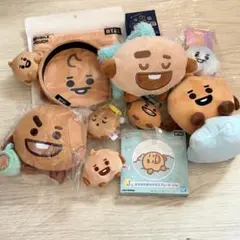 BT21 SHOOKY ぬいぐるみ・マスコット 11点セット