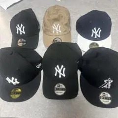 New Era ニューエラ MLB キャップ 6点セット