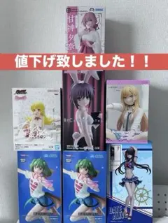 美少女プライズフィギュア7点セット