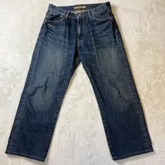 ユニクロORIGINAL BASIC イージーフィットストレートデニム　 L