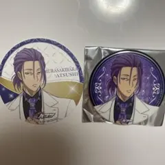 黒子のバスケ コースター 缶バッジ GiGO 特典 白スーツ 紫原敦