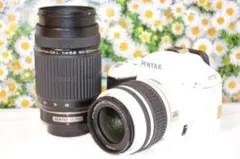 PENTAX k-r デジタル一眼レフカメラ ホワイト - メルカリ