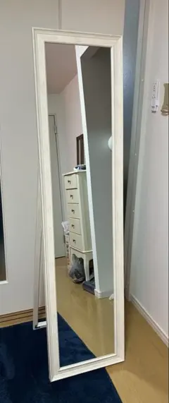 【ハシ】IKEA全身鏡 ホワイト ※直引取可 ハシ様専用】IKEA全身鏡 ホワイト ※直引取可 - メルカリ