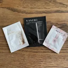 クレドポー日焼け止め　ポール&ジョー化粧下地・美容液　カネボウ洗顔フォーム