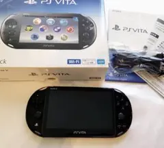 【美品】SONY PS Vita 本体 ブラック Wi-Fiモデル 8GB付