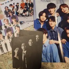 TravisJapan トラジャ ピンナップなどセット　厚紙カード　デタカ
