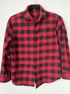 （お値下げしました！）【UNIQLO】フランネルチェックシャツ（ネルシャツ）
