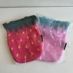 Starbucks スターバックス ふたごのいちごバッグ ノベルティ 2色セット