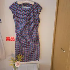 DAMA collection ノースリーブひざ丈ワンピース