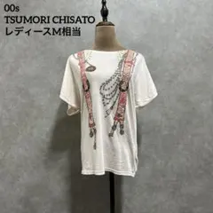 00s TSUMORI CHISATO総柄プリント半袖Tシャツ レディースM相当のサムネイル
