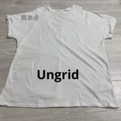 Ungrid ホワイト Tシャツ ゆったりのサムネイル