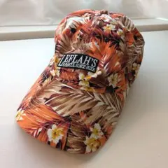 レフラー ボタニカル柄キャップ