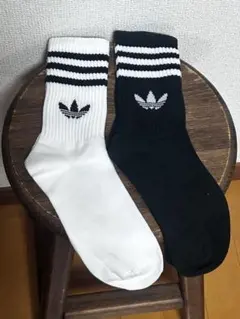 アディダス ストライプソックス 2足セット