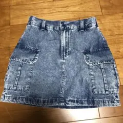 デニムスカート　インナーパンツ付　Sサイズ（140cm）