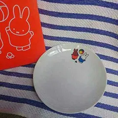 新品ミッフィープレート17cm☆LAWSONコラボ