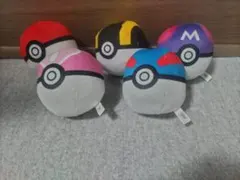 ポケットモンスター　モンスターボールコレクション　５種類セット