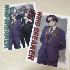 ウィンドブレーカー　クリアファイル