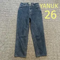 YANUK ヤヌーク　ANN デニム　ジーンズ　ジーパン　26 YANUK ヤヌーク インディゴデニム パンツ ジーンズ ANN アン