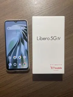 ZTC Libero 5G IV 白 シルバー SIMフリー機　Y!mobile