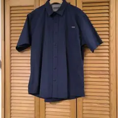 Eddie Bauer 半袖シャツ ネイビーのサムネイル