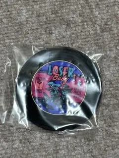 ハズビンホテル　一番くじ　G賞　レコード風ラバーコースター　エンジェル　ハスク