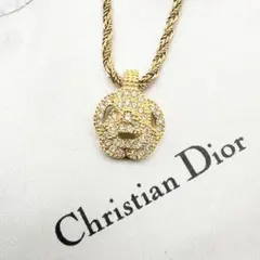 3083 人気✨　Dior　ネックレス　CD ロゴ　希少　刻印