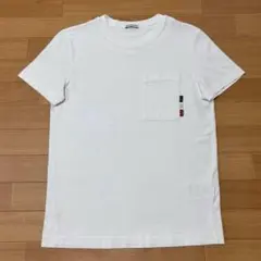 近年モデル✨MONCLER トリコロール ロゴ 半袖Tシャツ XS 白 - メルカリ