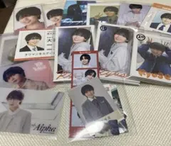 なにわ男子　大西流星　68点　まとめ売り　 厚紙　クリアカード　シール　特典