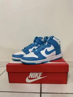 Nike Dunk High ホワイト/ブルー