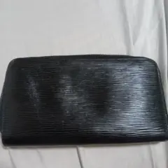 ブラックレザー 長財布