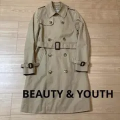 ユナイテッドアローズ　ビューティー＆ユース　トレンチコート　ベージュ36 茶