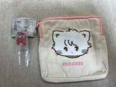 mikko ムース もこもこポーチ めじるしアクセサリー 値下げ