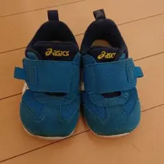 アシックス キッズスニーカー 青 13.0㎝