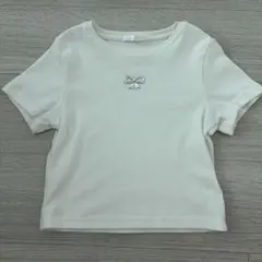 spray 半袖ミニTホワイト