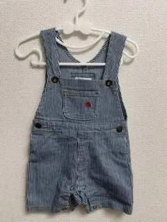 値引き⭕️ POLO Baby ストライプオーバーオール