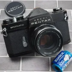 フィルムカメラ 整備済 完動品　Pentax SP + f/1.8　L201 フィルムカメラ 整備済 完動品 Pentax SP + f/1.8 L201 - メルカリ
