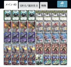 デュエマ ヴァリヴァリウスワンショットデッキ