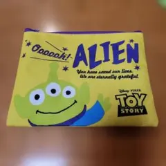 ディズニー　トイストーリー　リトルグリーンメン　ポーチ　エイリアン