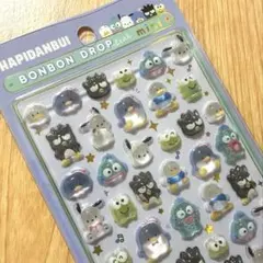 正規品 ボンボンドロップシール ミニ はぴだんぶい サンリオ ポチャッコ