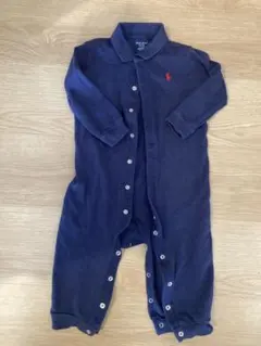 Ralph Lauren ネイビーロンパース 12M 80